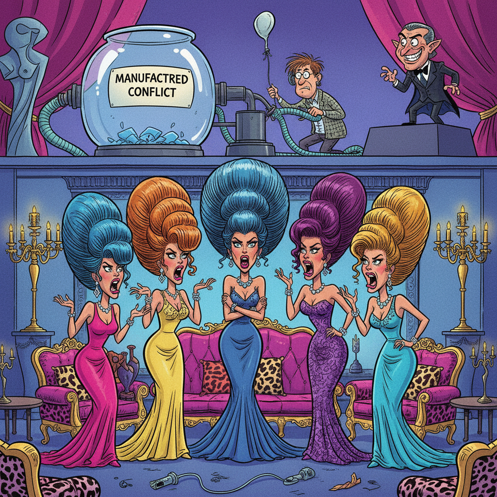 Real Housewives Production Halted After Cast Runs Out Of Manufactured Drama To Pretend Is Real