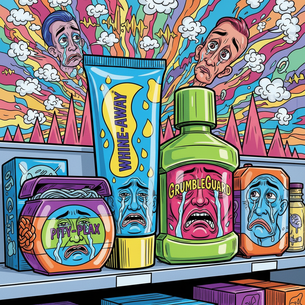 Dental Industry Unveils New Line of Products Specifically for People Who Complain A Lot