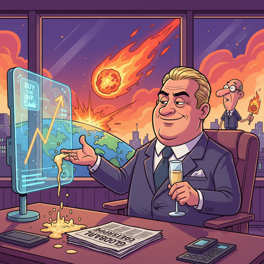 Market Analyst Confirms Impending Global Catastrophe Not Yet Reflected In His Portfolio