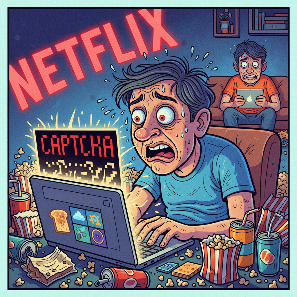 Nation's VPN Users Brace for Inevitable 'Are You A Robot?' Captcha Before Every Netflix Stream