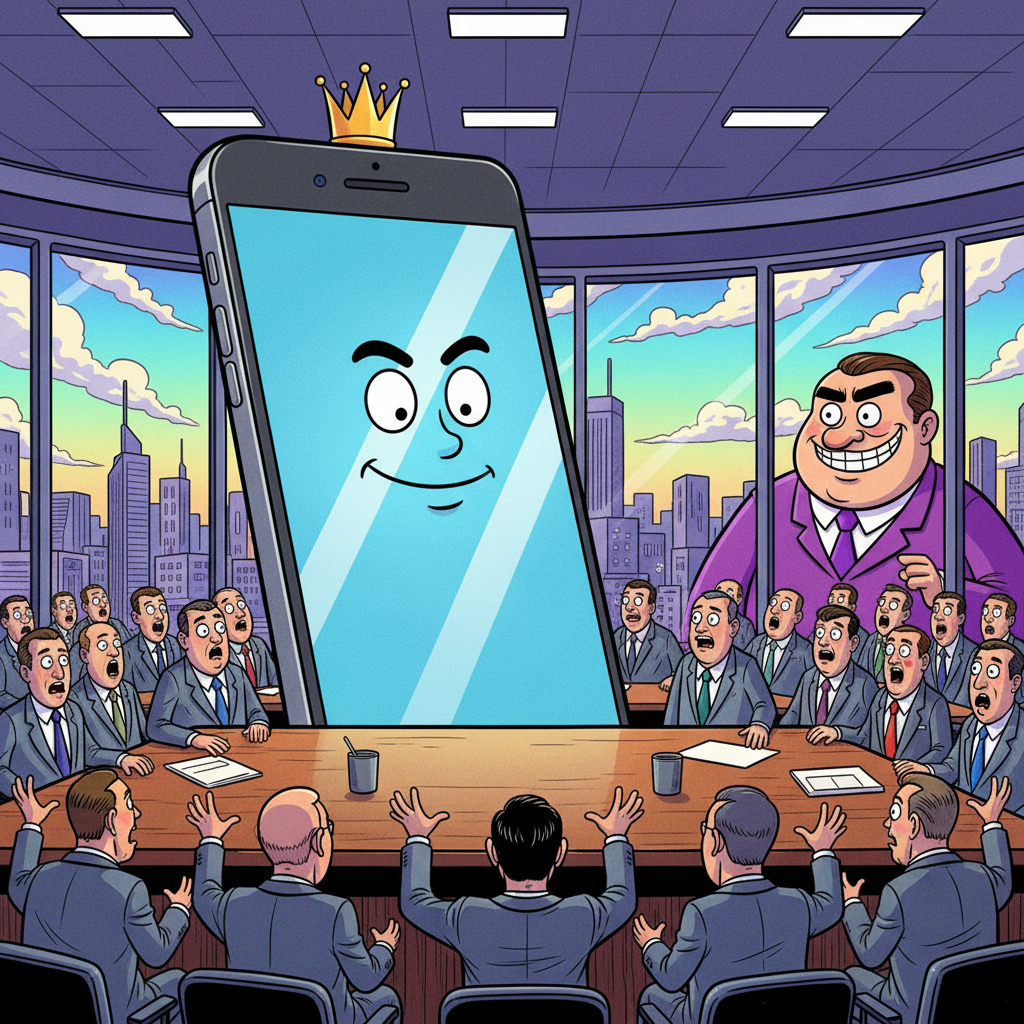 Apple Announces Next CEO Will Be A Slightly Newer iPhone Model