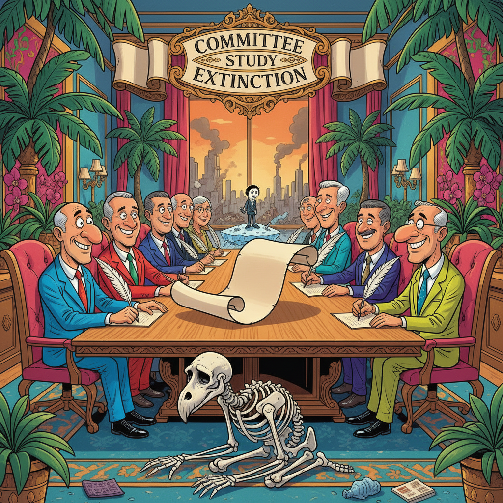 Global Leaders Vow to Immediately Form Another Committee to Study Migratory Species Extinction