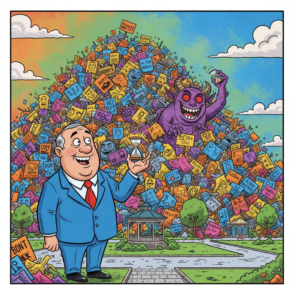 Local Officials Announce Brief Window For Political Signage Before Irreversible Visual Pollution Sets In