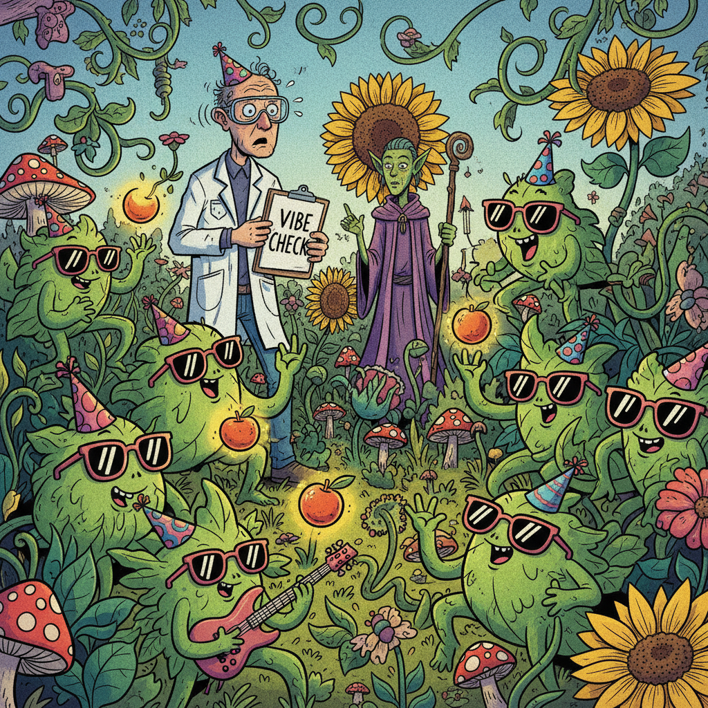 BREAKING: Scientists Confirm Plants Are Just Winging It