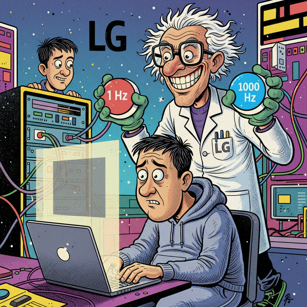 LG Unveils Groundbreaking Laptop Screen That Can Refresh Just Once Per Second, Or A Lot More