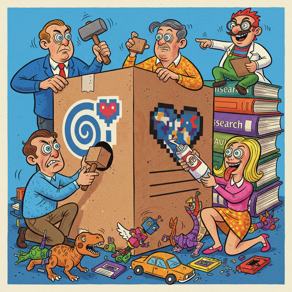 New Study Finds Humans Will Assemble Anything If It’s Branded Nostalgia