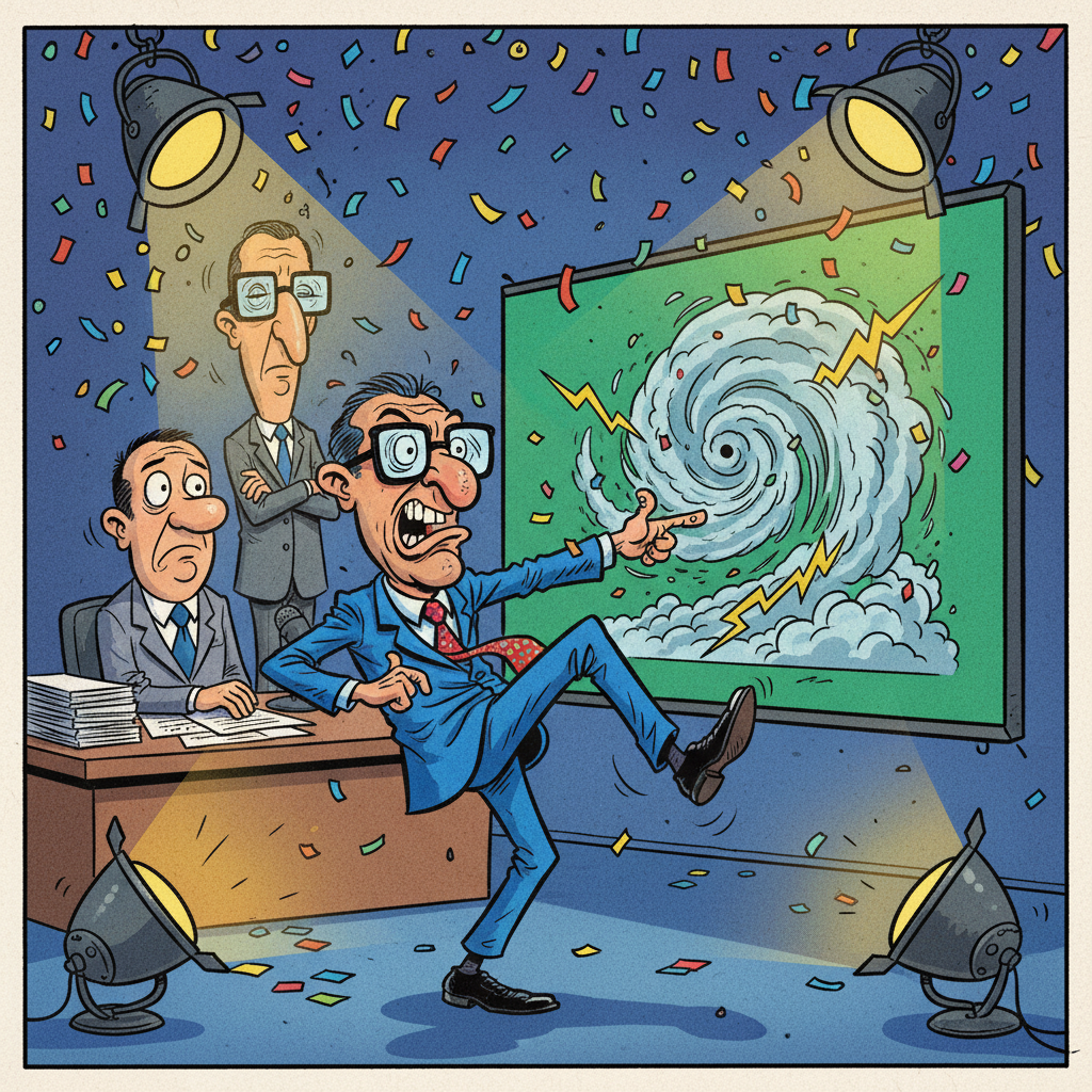 Local News Station Declares Weather Forecasts Now Performance Art