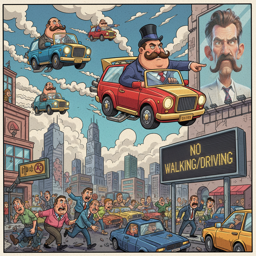 Business Aviation Association Announces Plan To Skip All Intermediate Steps, Go Straight To Flying Cars