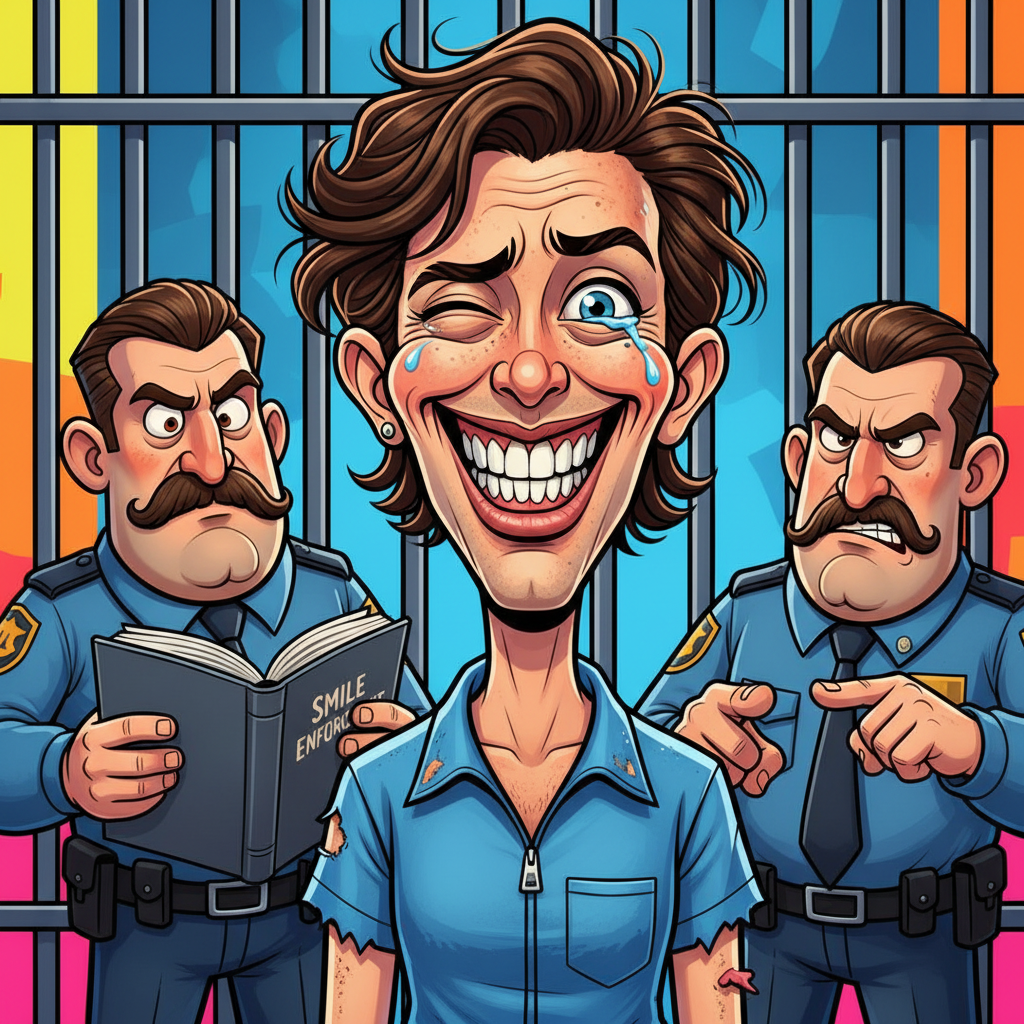 Reality TV Star Arrested For Failing To Maintain Perfect, Unwavering Smile During Booking Photo