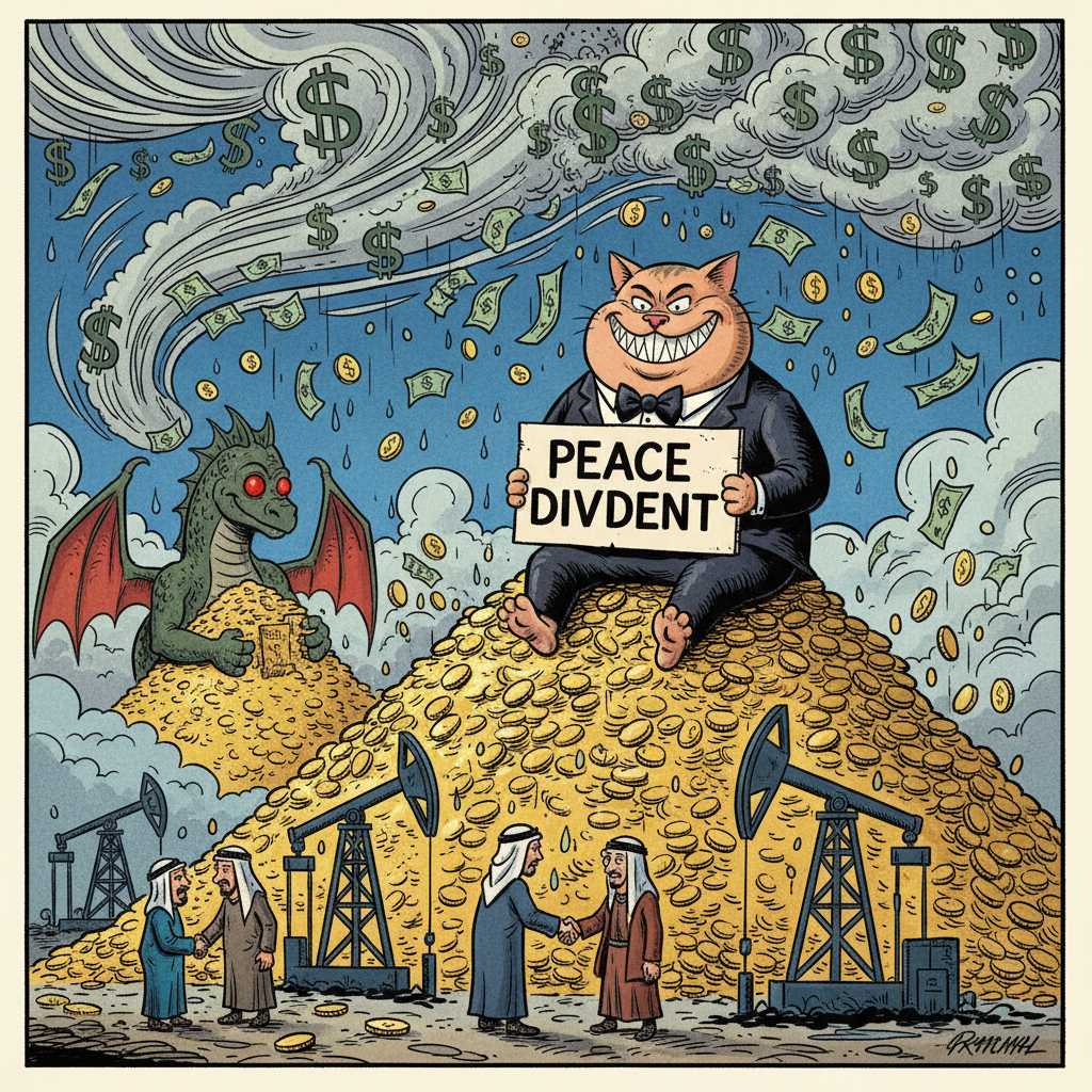 JPMorgan CEO Confident Middle East Peace Inevitable Once Everyone Gets Rich Enough