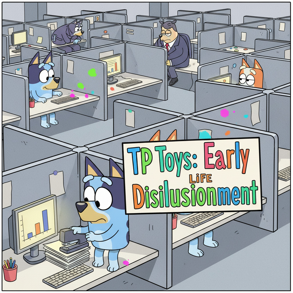 New 'Bluey' Play Sets To Prepare Children For Soul-Crushing Mundanity Of Adulthood