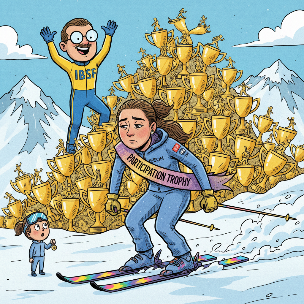 Nation's Top Skier Admits She's Mostly Just Showing Up At This Point