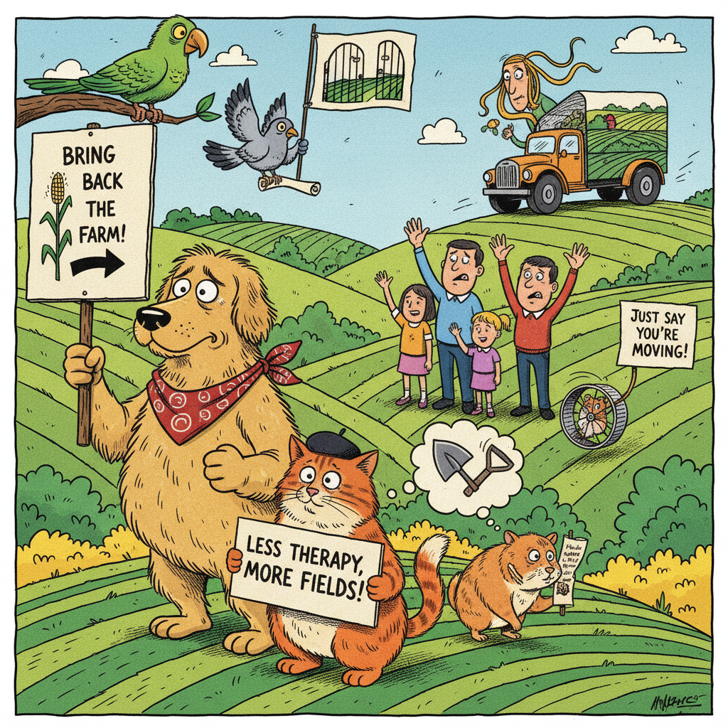 Nation’s Pets Issue Urgent Plea For Owners To Just Say They’re Moving To A Farm