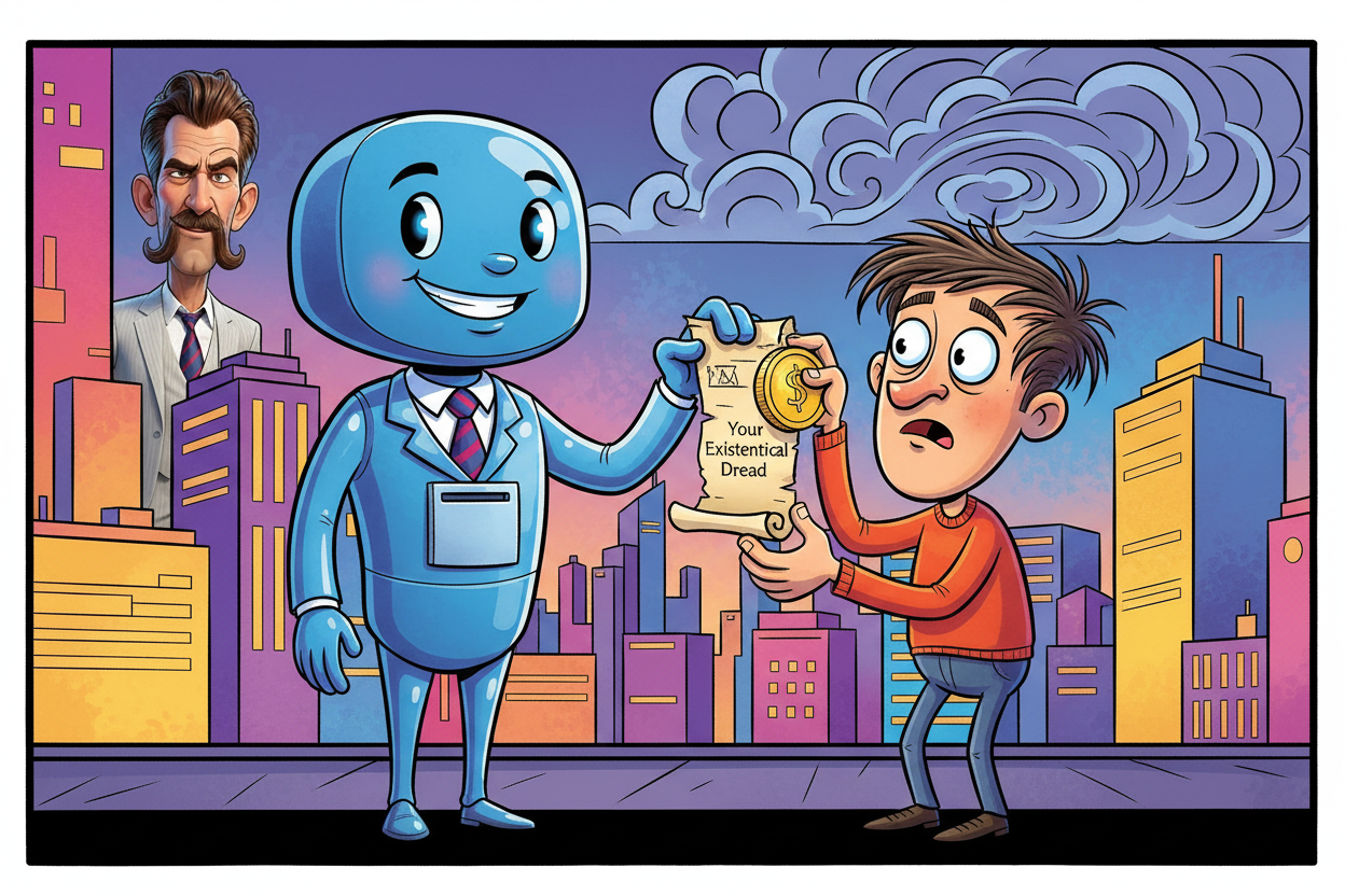 AI Chatbots Now Offering To Summarize Your Existential Dread For A Small Fee