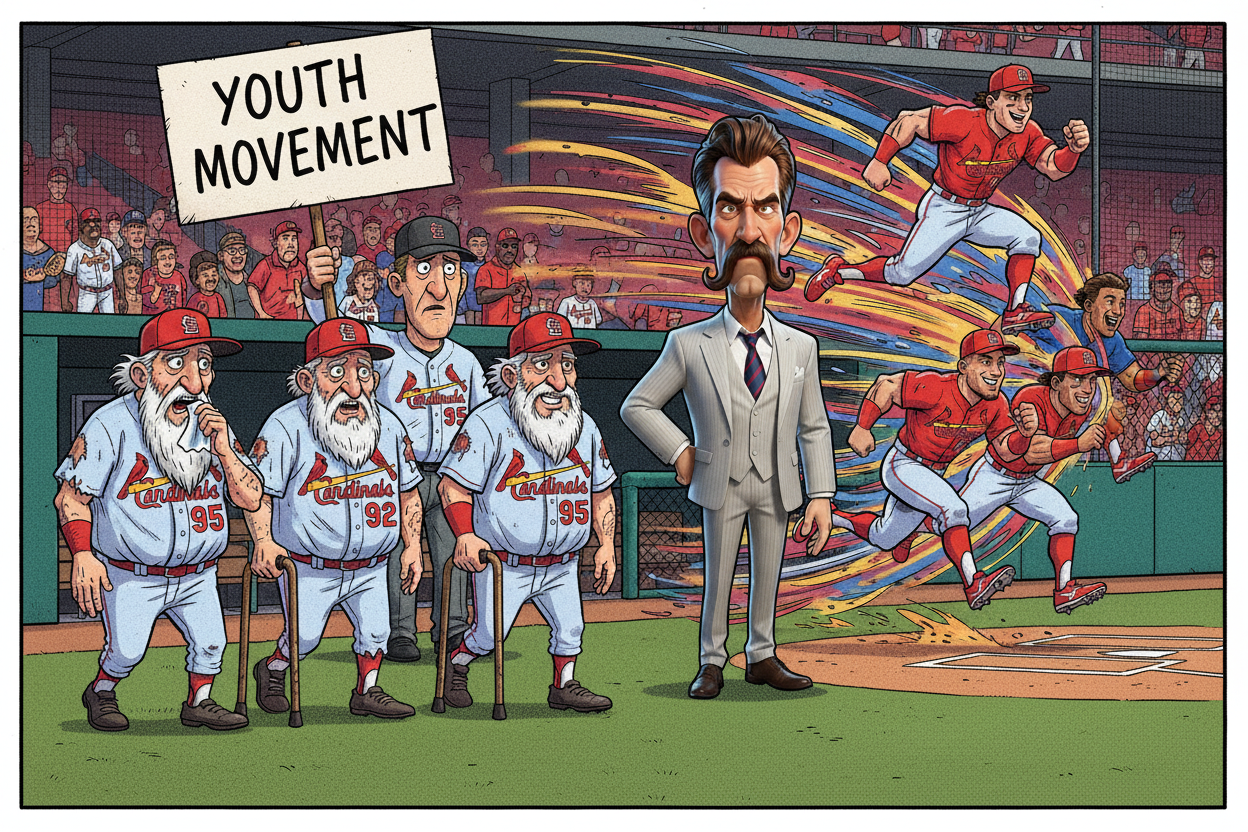 Cardinals Announce Bold Strategy: Play Baseball With People Who Can Still Run