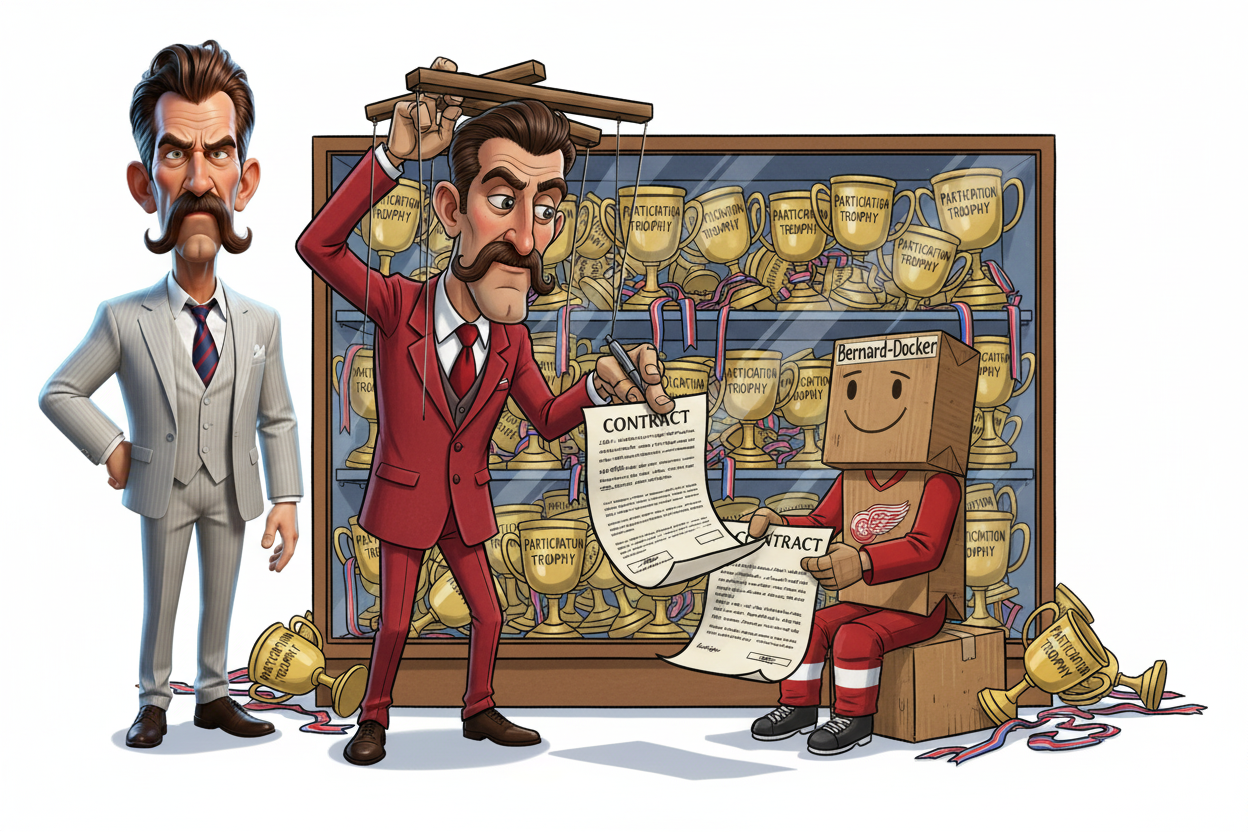 Red Wings Extend Bernard-Docker, Citing His Unwavering Commitment To Being On The Roster