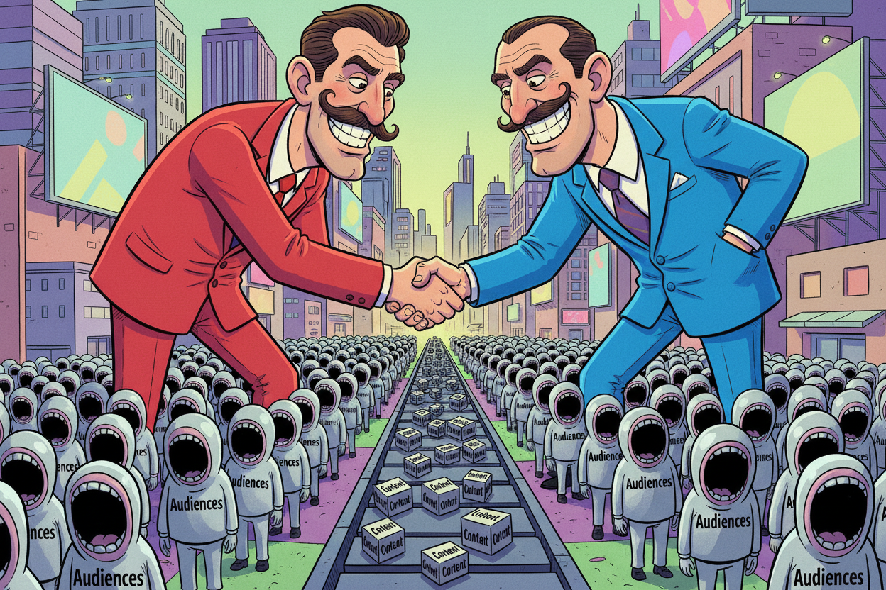 New Production Studio Partnership Vows to Deliver 'Content' to 'Audiences'