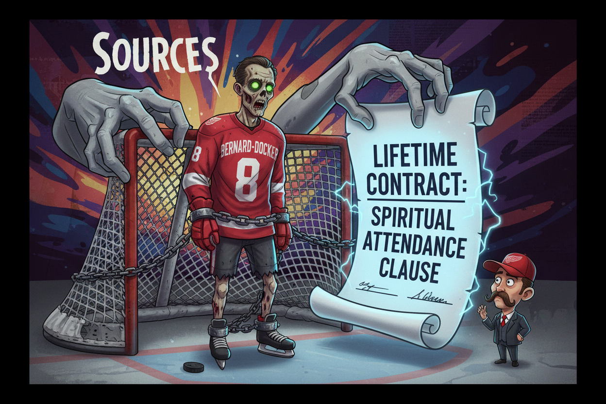 Red Wings Sign Bernard-Docker To Lifetime Contract, Citing 'Unwavering Commitment To Being Present'