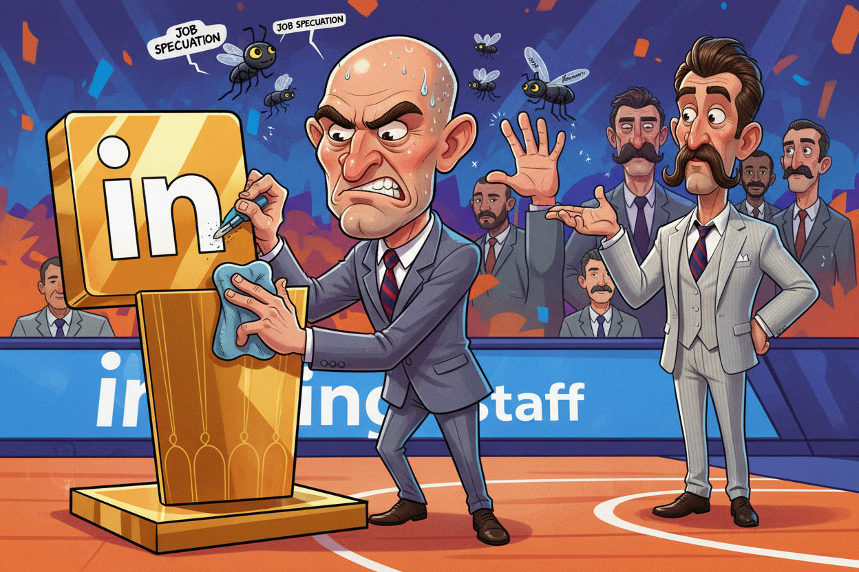 College Coach Brushes Off Job Speculation While Actively Brushing Off Resume