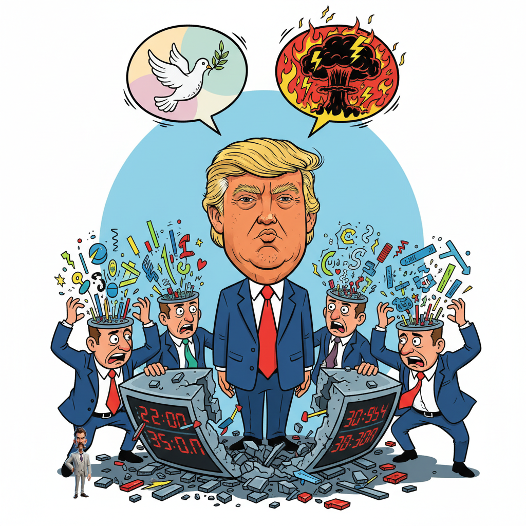 Oil Market Baffled as Trump Hints at Peace, Threatens Armageddon in Same Breath