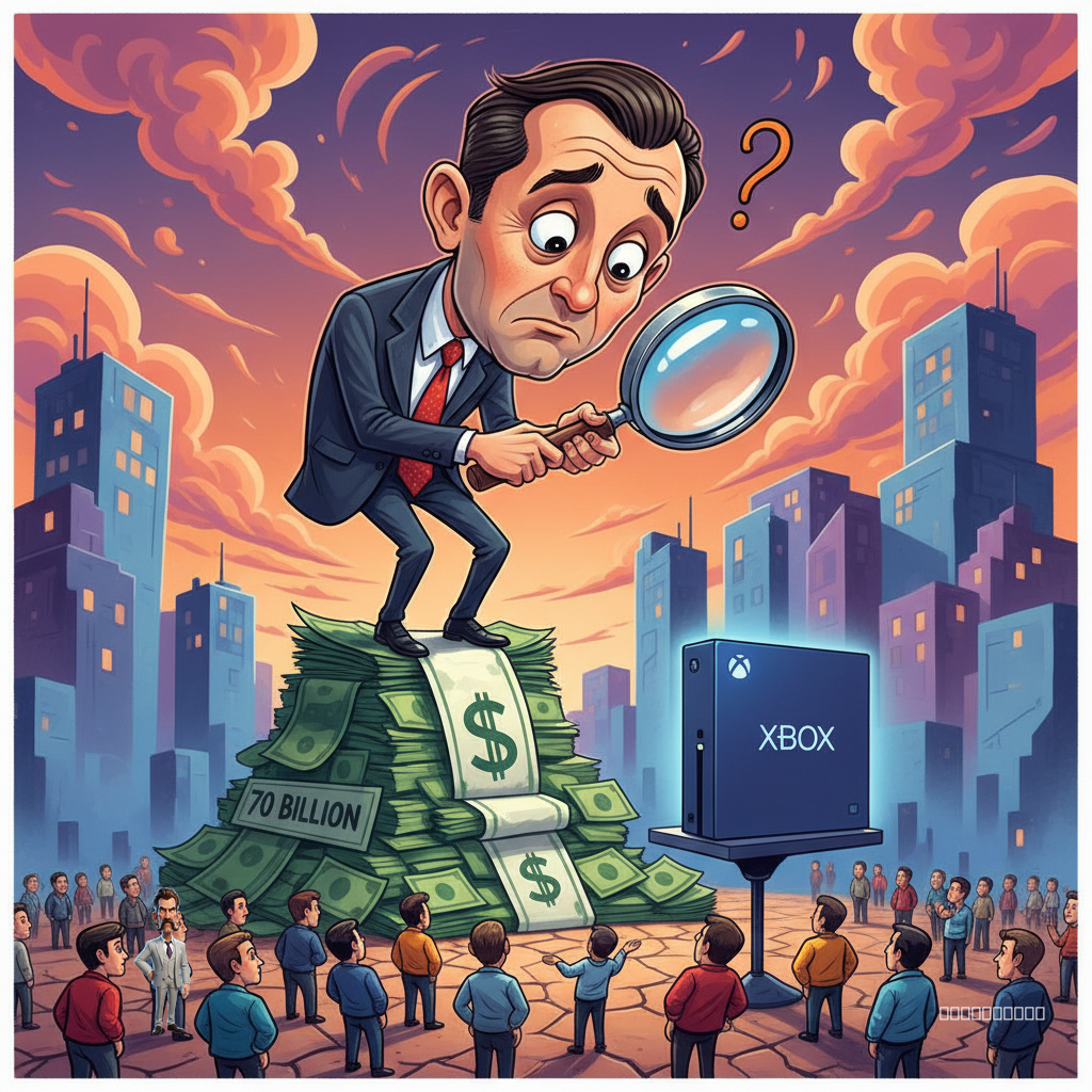 Microsoft Announces New 'Xbox: What Even Is It?' Initiative, Pledges Another $70 Billion to Find Out