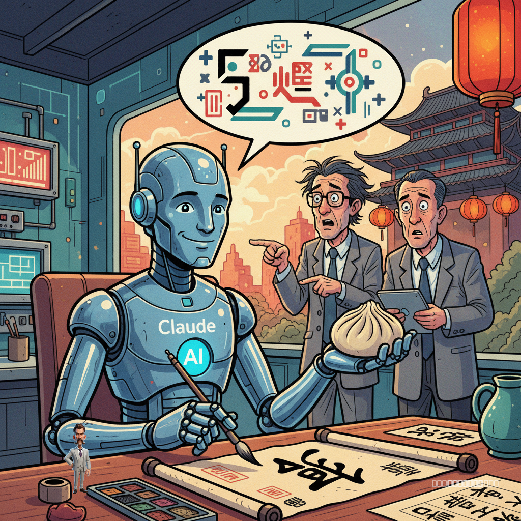Anthropic Discovers Claude AI Now Fluent in Mandarin, Suspects 'Cultural Exchange Program' Gone Awry