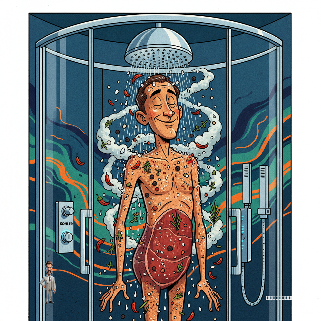 Kohler Unveils Revolutionary 'Self-Seasoning' Shower, Promises Richer Personal Flavor Profile