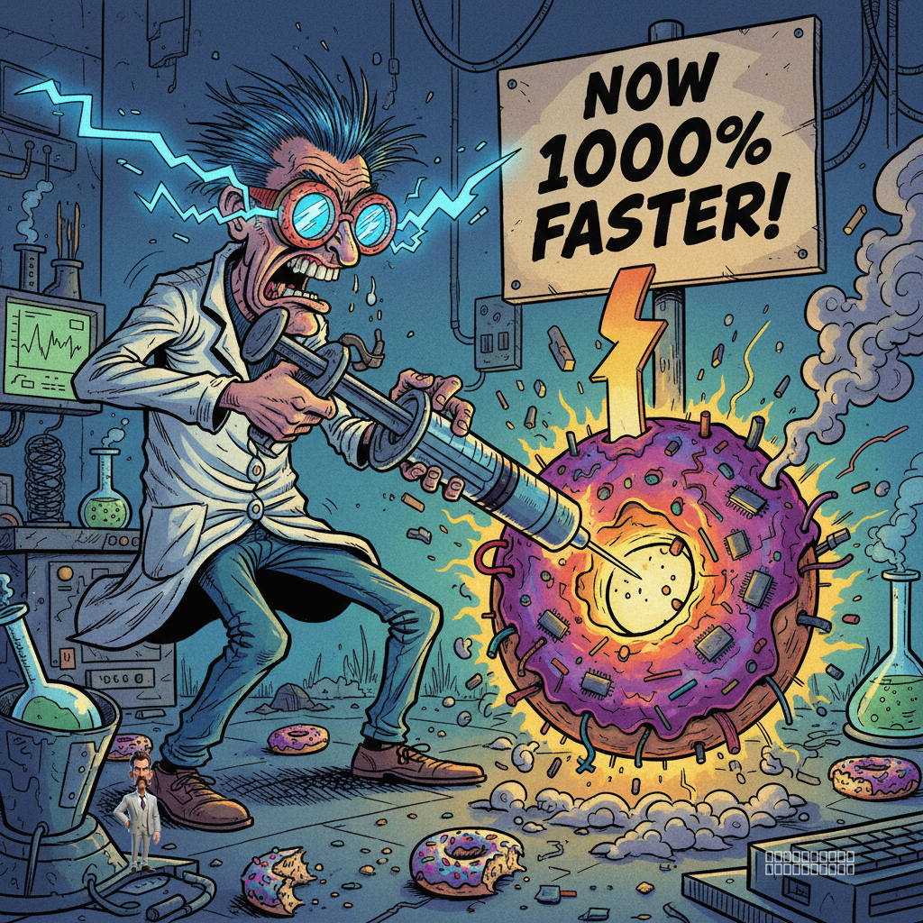 Satirical Take on: Yep, it’s fast: Donut Lab’s solid-state battery gets its fir