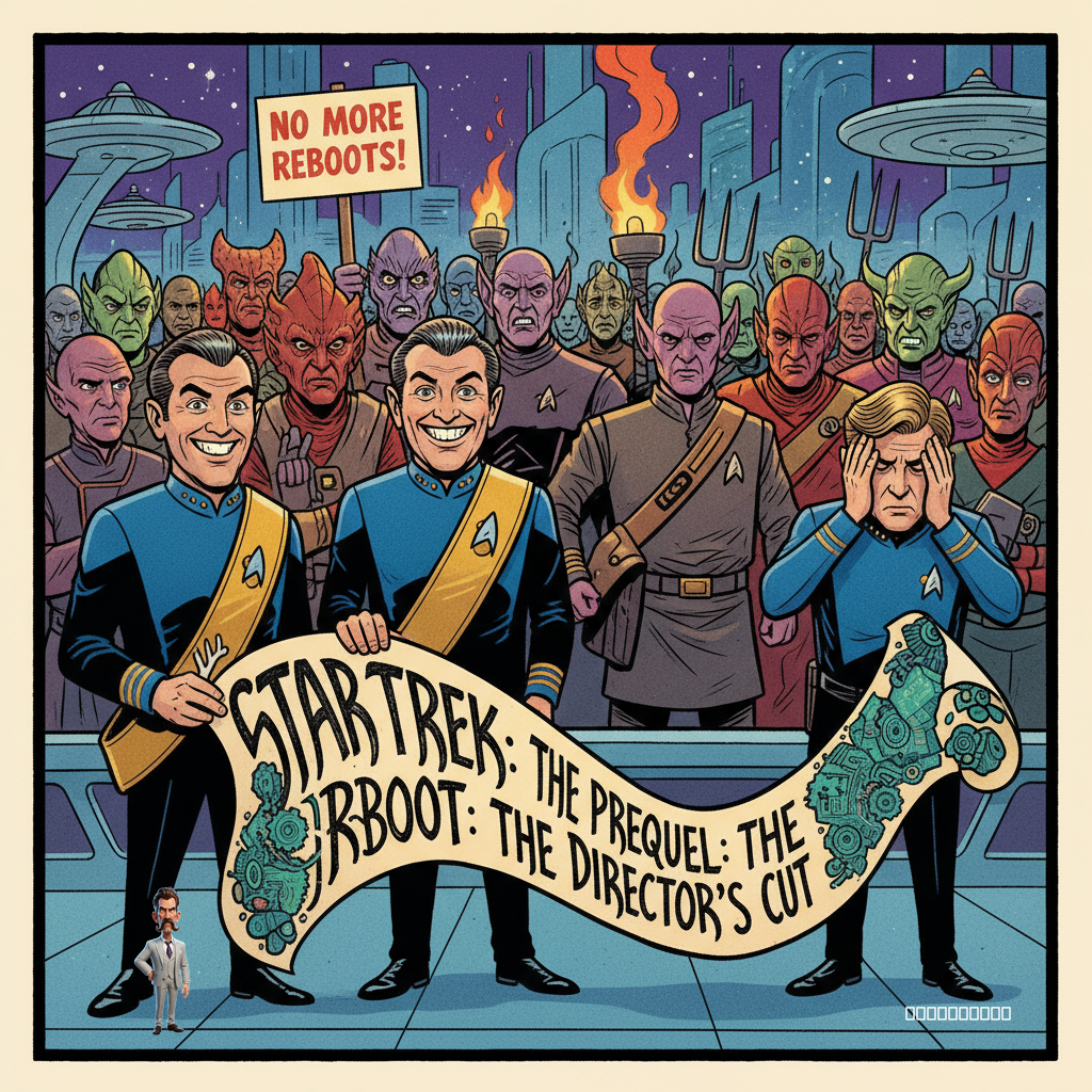 Paramount Unveils 'Star Trek: The Original Series: The Prequel: The Reboot: The Director's Cut,' Promises to Erase All Subsequent Canon