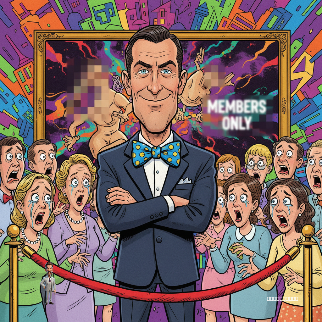 Netflix Unveils 'Members-Only' Raunchy Comedy, Citing Public's Inability to Handle Unfettered Bawdiness