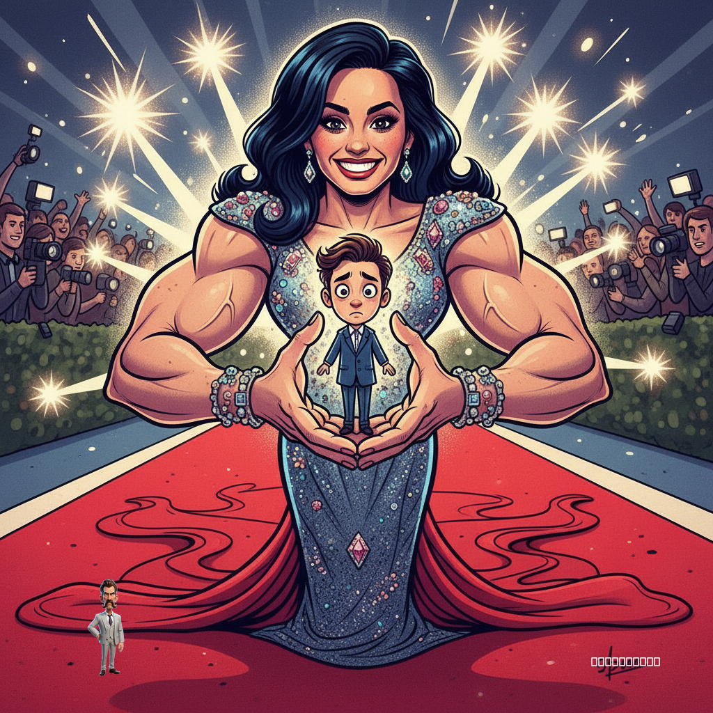 Satirical Take on: Demi Lovato Supports BFF Matthew Scott Montgomery at Opening