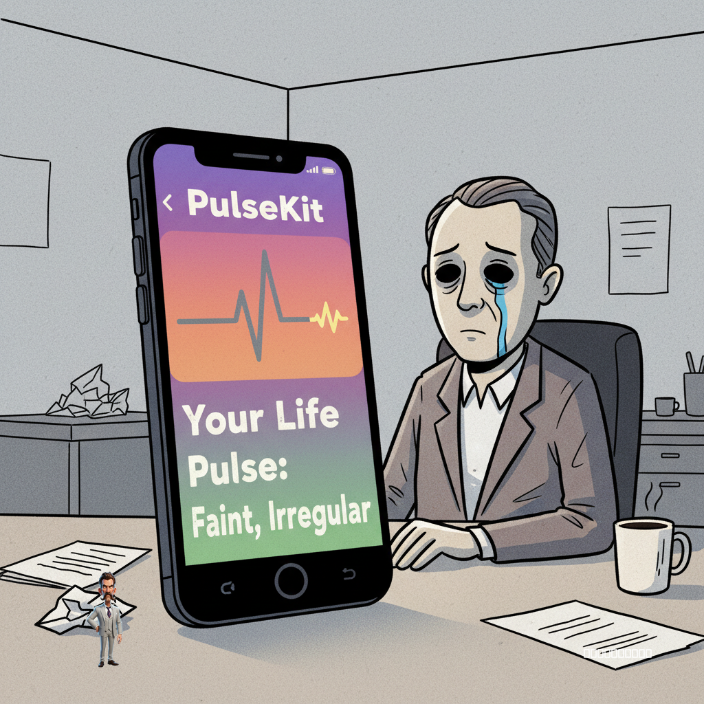 New 'PulseKit' App Reveals Most Users' 'Life Pulse' Is Just a Faint, Irregular Beep