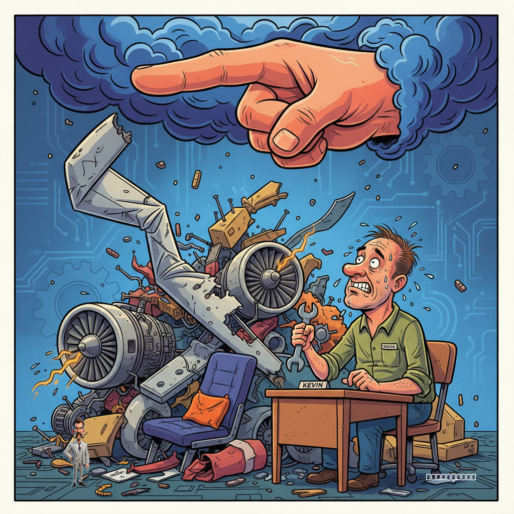 Global Aviation Industry Identifies Single Human Responsible for All In-Flight Component Failures