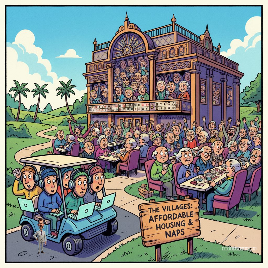 Gen Z Discovers The Villages Is Only Place Left With Affordable Housing, Consistent Nap Schedule