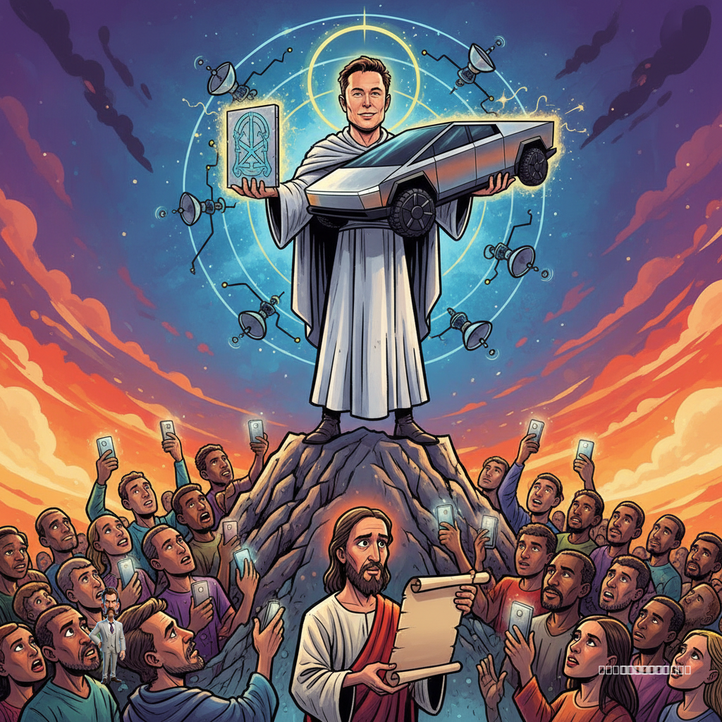 New Study Confirms Elon Musk and Jesus Christ Are Actually The Same Person, Just At Different Stages of Their Product Launch Cycle
