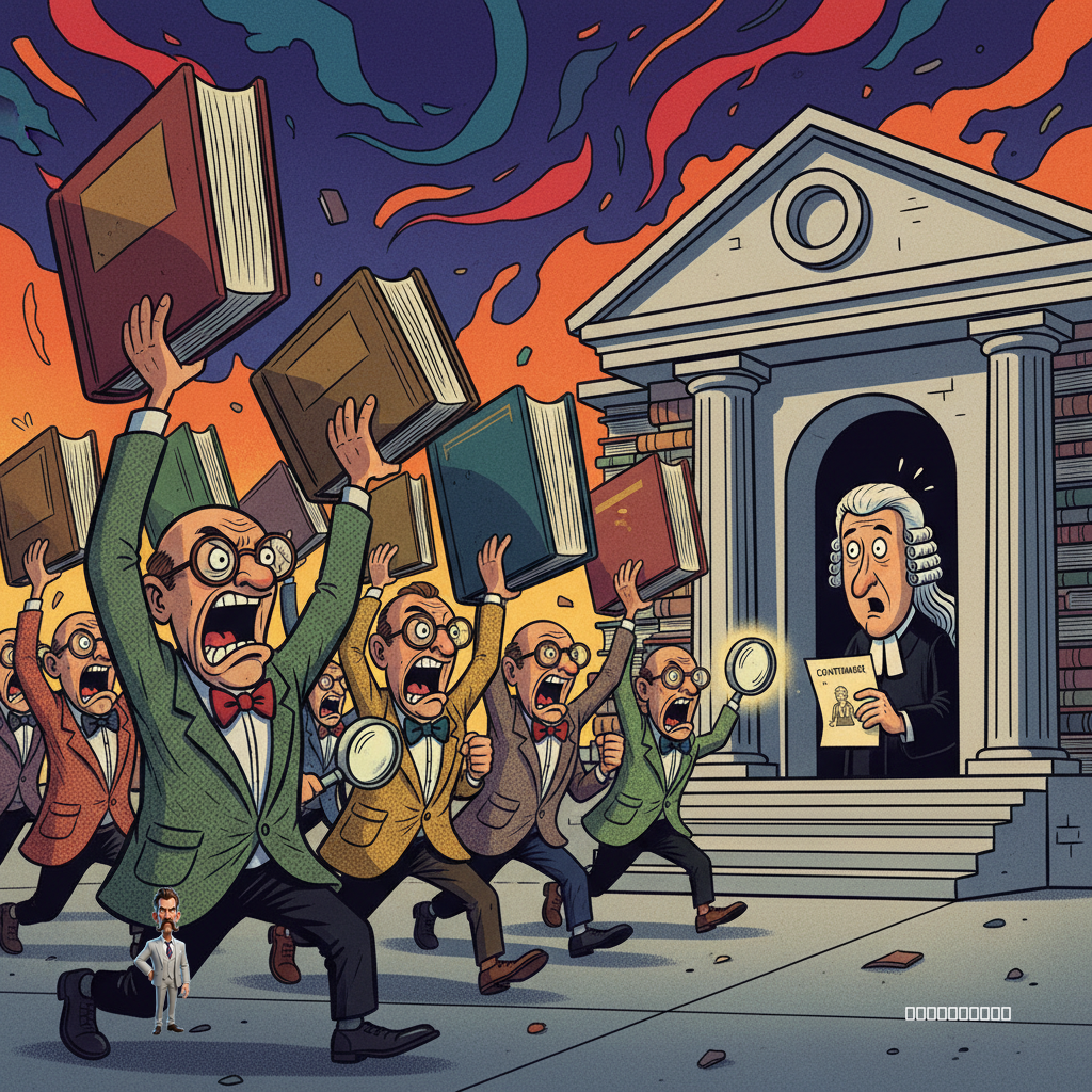 Nation's Lexicographers Declare 'Contemnor' Too Obscure, Demand Public Apology From Legal System