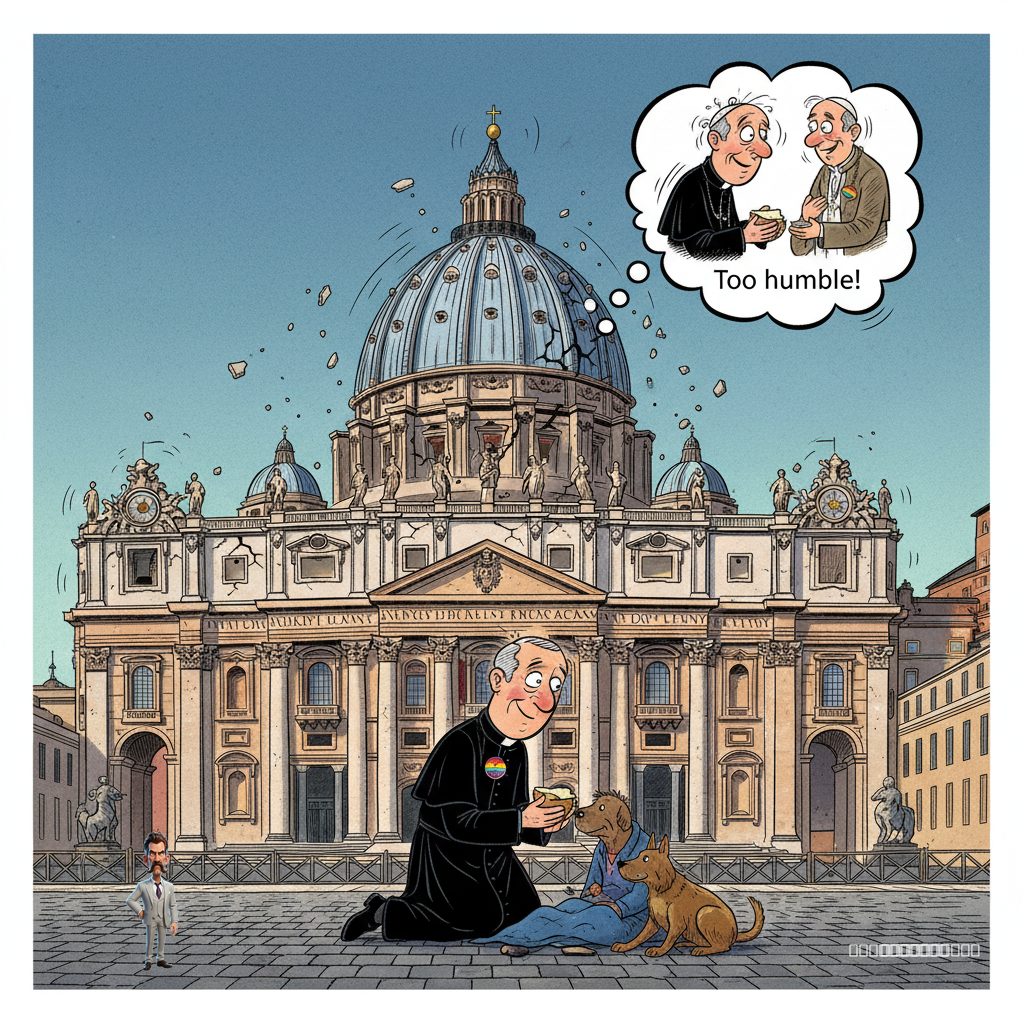 Vatican Declares Controversial Priest’s Humility So Profound It Threatens Papal Infallibility