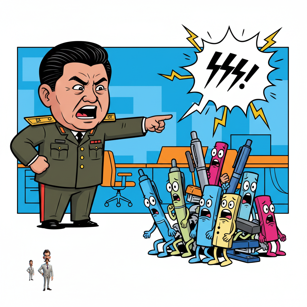 China Declares War on Japanese Office Supplies, Citing 'Existential Threat' of Ergonomic Pens
