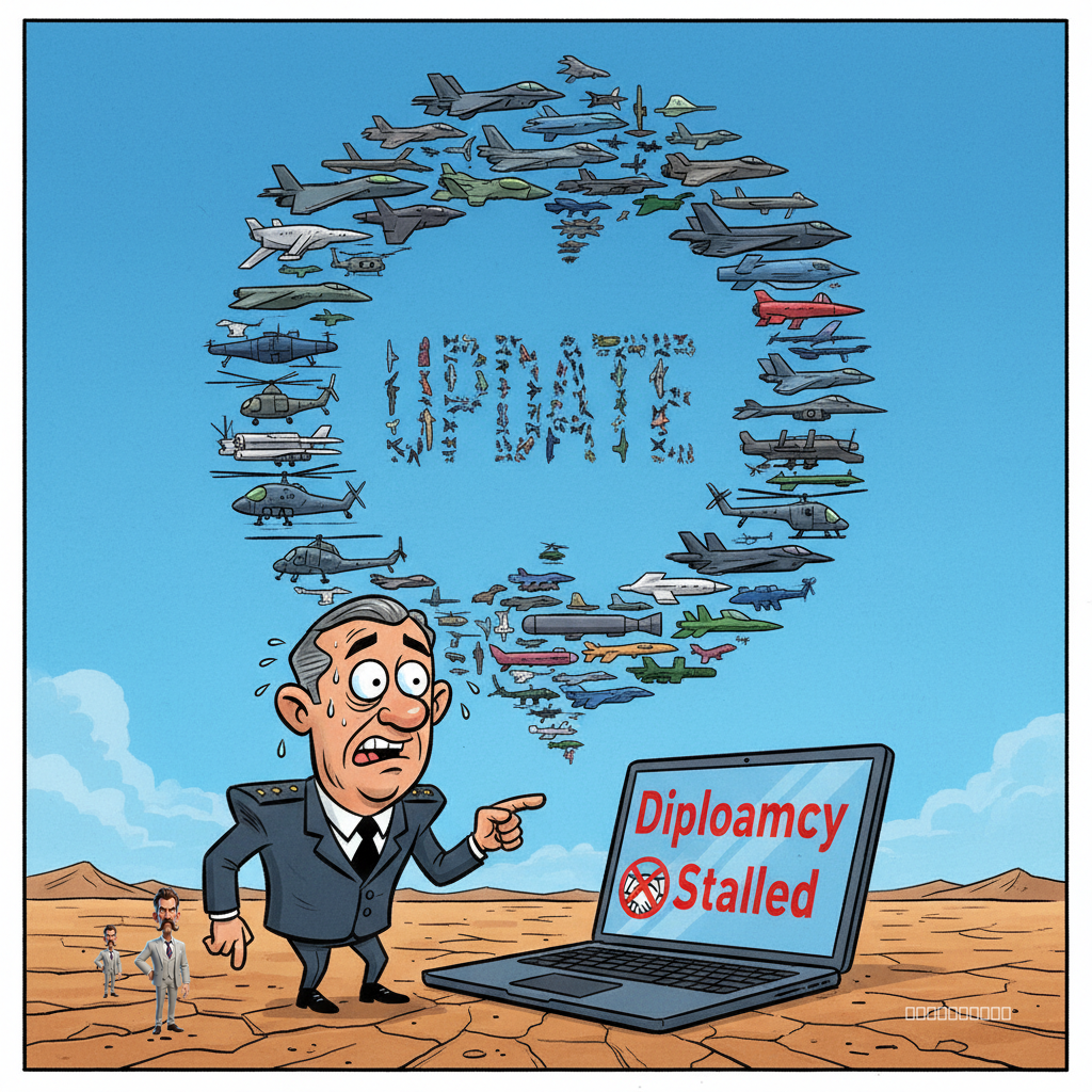 U.S. Military Deploys 150 Planes to Region, Citing 'Urgent Need to Update Flight Software'