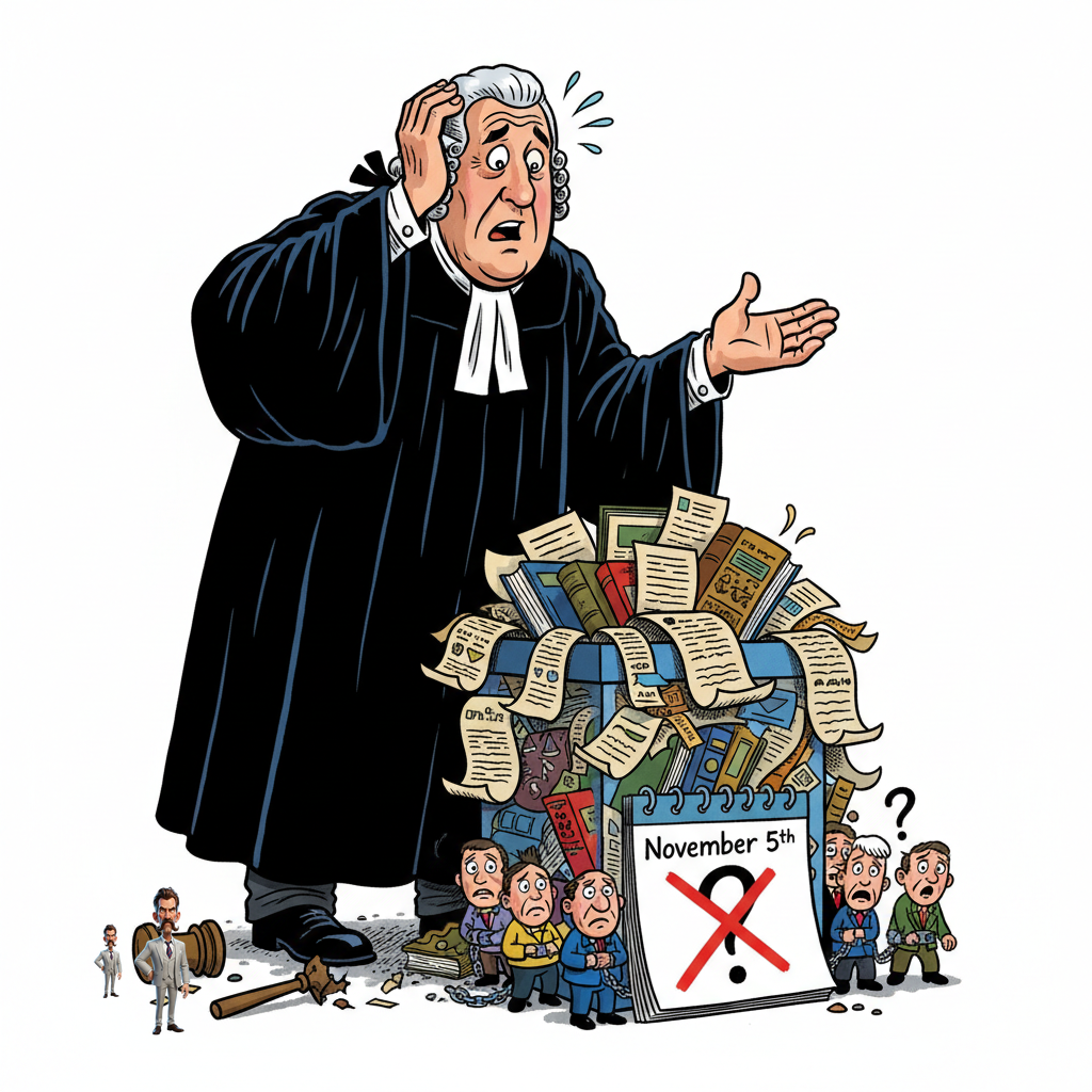 Nation's Midterms Postponed Indefinitely Until Courts Can Decide Who's Allowed to Vote, Run, or Even Exist