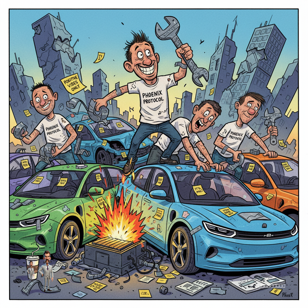 Devoted Fisker Owners Form 'Phoenix Protocol' to Resurrect Deceased EVs with 'Positive Intent' and Duct Tape