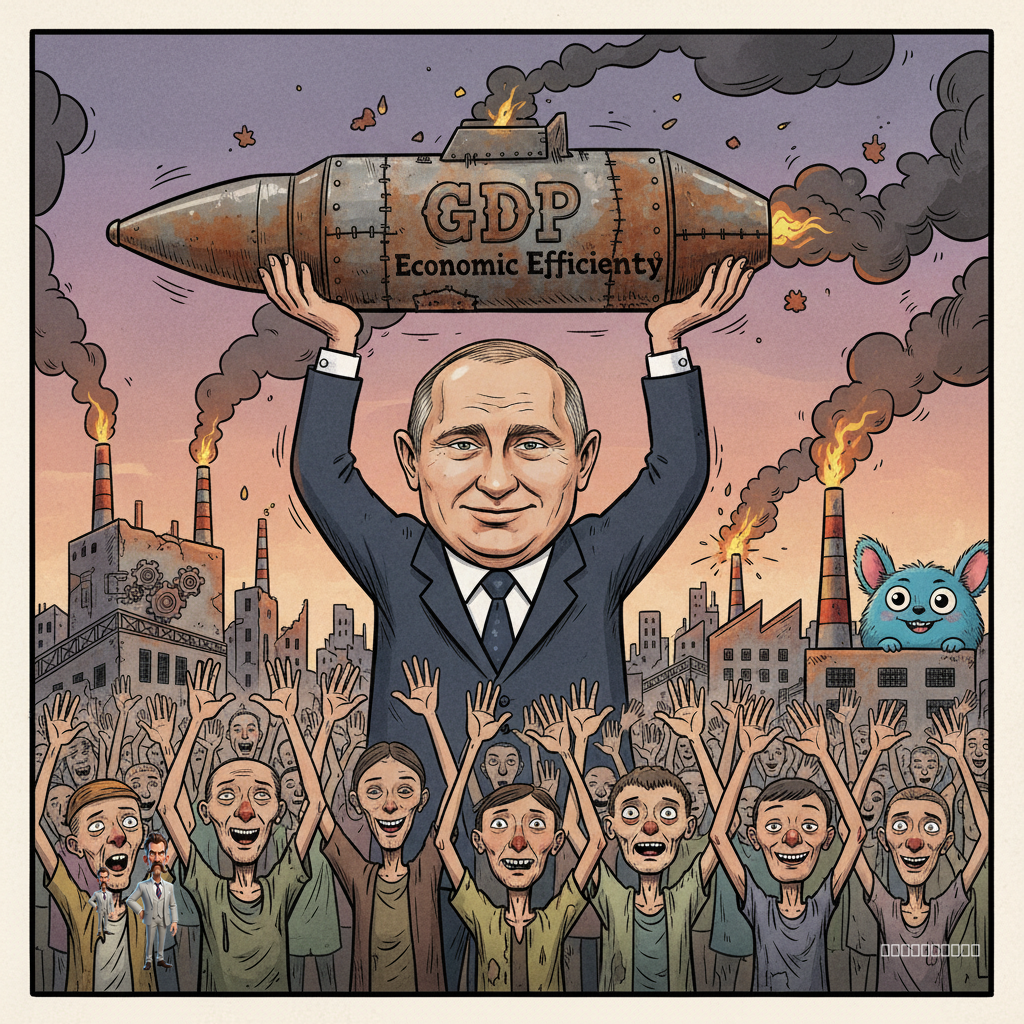 Kremlin Unveils 'Operation: Economic Efficiency Through Explosives' as GDP Soars in Munitions Sector