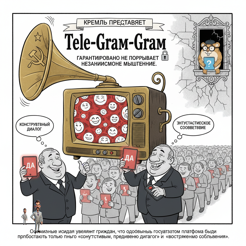 Kremlin Unveils 'Tele-Gram-Gram,' A New Messaging App Guaranteed Not To Foment Independent Thought