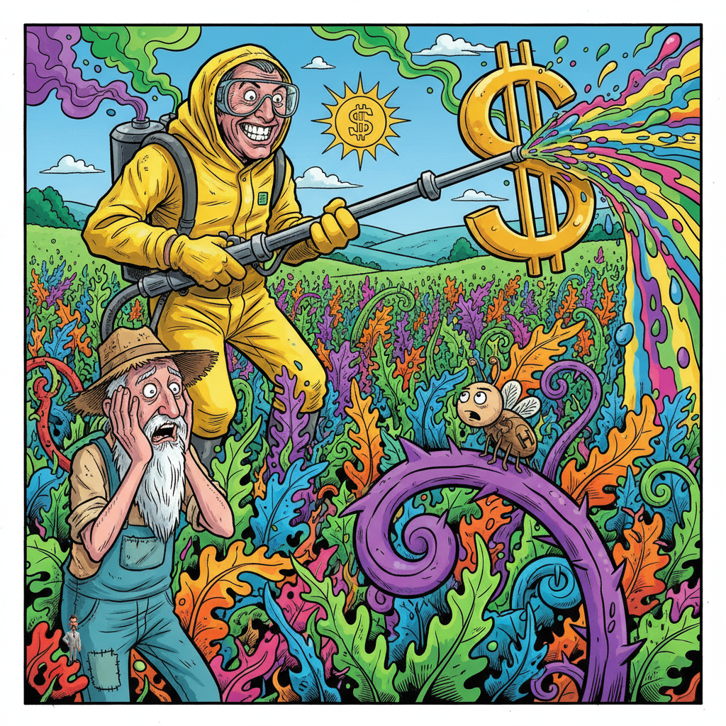 RFK Jr. Unveils Bold Plan to Combat 'Insufficient Weed Growth,' Promises 'Peak Herbicide Output' by 2026