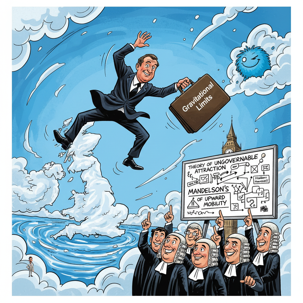 Mandelson's Lawyers Confirm Client Merely 'Testing Gravitational Limits' of UK, Not Fleeing