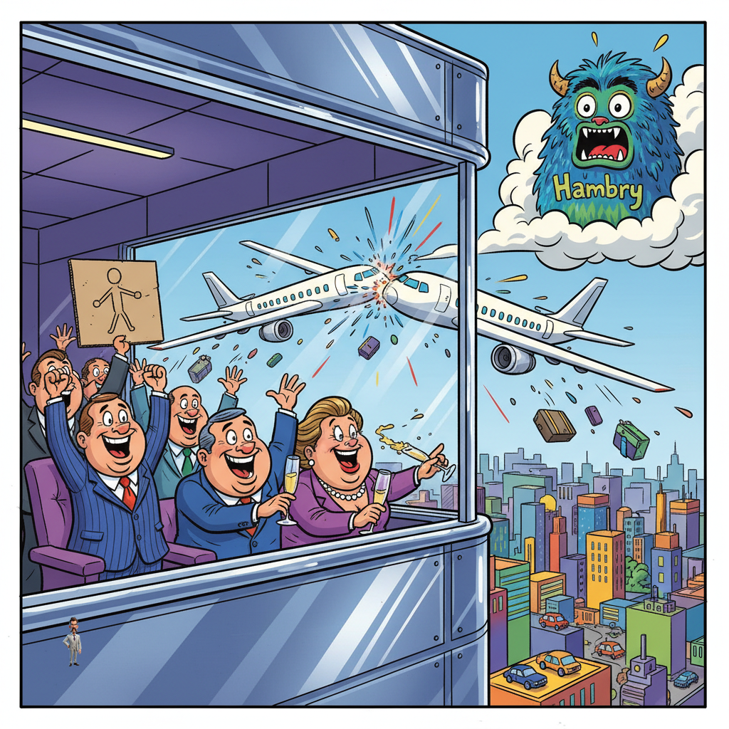 Congress Votes to Keep Air Travel Exciting After Near-Miss Proves 'Thrilling' Potential