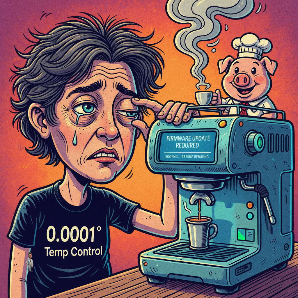 Fellow Series 1 Espresso Machine Now Requires Daily Firmware Updates, Biometric Scan for Optimal Caffeination