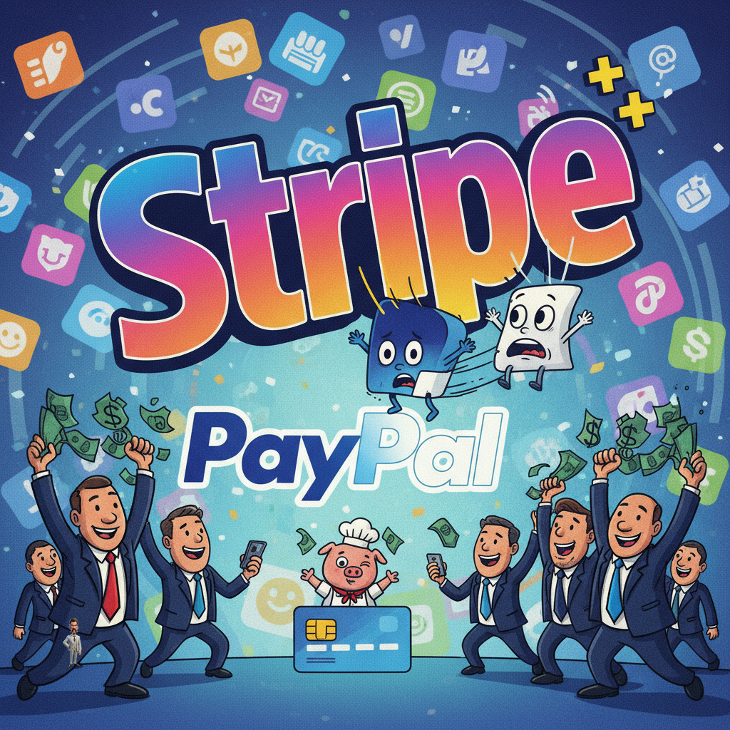 Stripe to Acquire PayPal, Plans to Immediately Rebrand as 'Stripe Plus' for Maximum Redundancy
