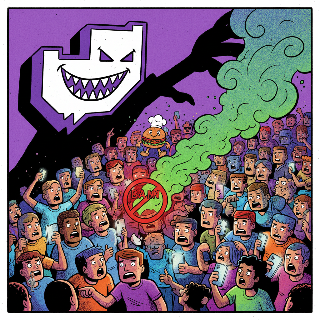 Twitch Unveils 'Existential' Suspension: Users Now Banned From Merely Existing In Proximity To Platform