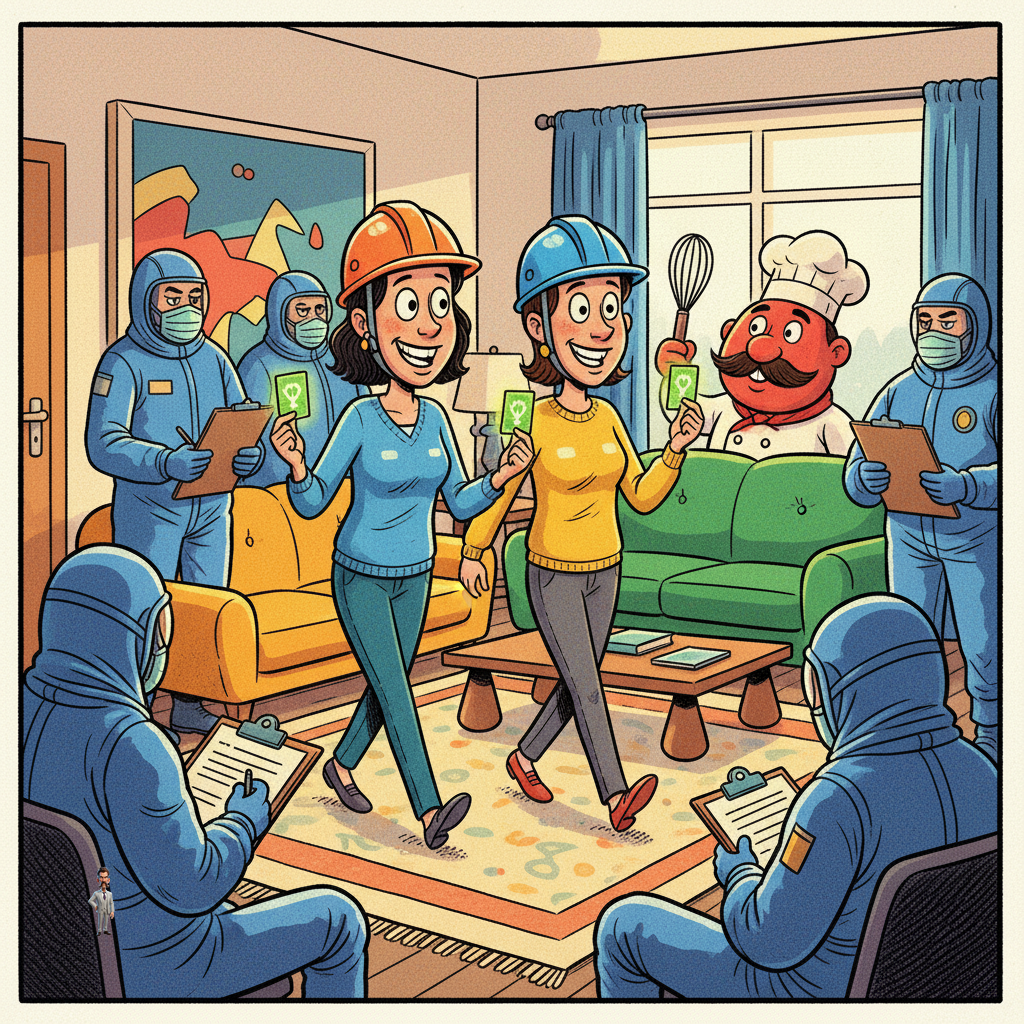 Nation's Homeowners Officially Cleared for 'Light Traversal' of Personal Dwellings